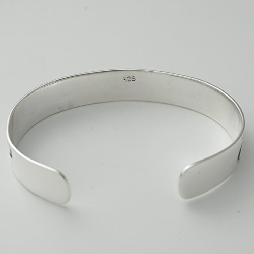 FashionJunkie4Life Sterling Silver Celtic Knot Adjustable Cuff Bracelet
